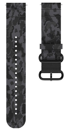 Заказать Тканевый ремешок для часов POLAR WRIST BAND GRIT X TNDR BLK M/L