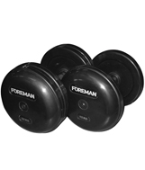 Гантели обрезиненные в сборе FOREMAN FP/RUB-EPR