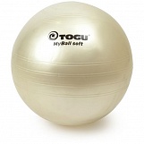Гимнастический мяч TOGU My Ball Soft, 65 см (белый перламутровый)