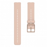 Сменный браслет для часов POLAR WRIST BAND 20 мм SIL PNK/ROSE S-L, Ignite, Ignite 2, Unite