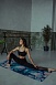 Заказать  Коврик для йоги INEX PU Yoga Mat print, Tropical Palm Leaf 71 - фото №5