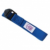 Ремень для йоги INEX Yoga Strap (голубой)