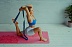 Заказать  Коврик для йоги INEX PU Yoga Mat laser pattern, розовый - фото №3
