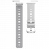 Заказать Ремешок для часов WRIST BAND KIT VANT V2 WHI/GRY 2